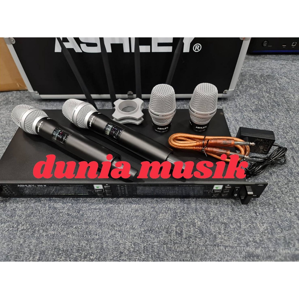 Jual Mic Wireless Ashley PRO M Original Dynamic Condenser Shopee