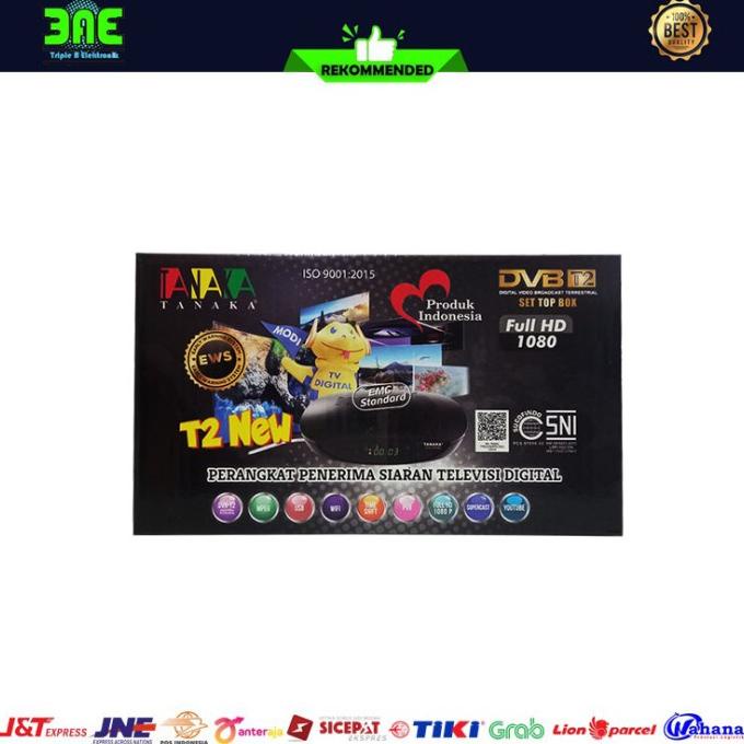 Jual Tanaka New Dvb-T2 Set Top Box Tv Digital Uhf Channel Lokal Gratis ...