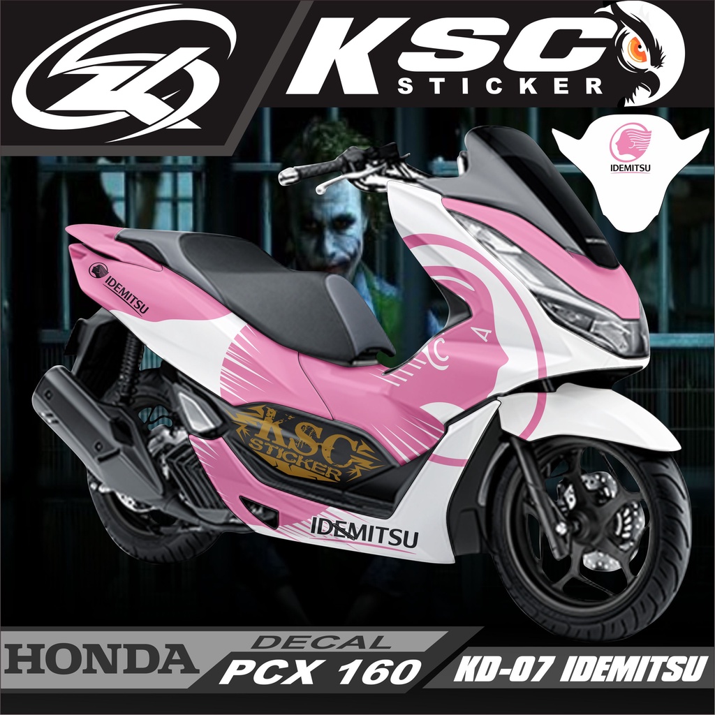 Jual Decal Sticker Honda PCX 160 2021 Fullbody GRAFIS IDEMITSU - Dekal ...