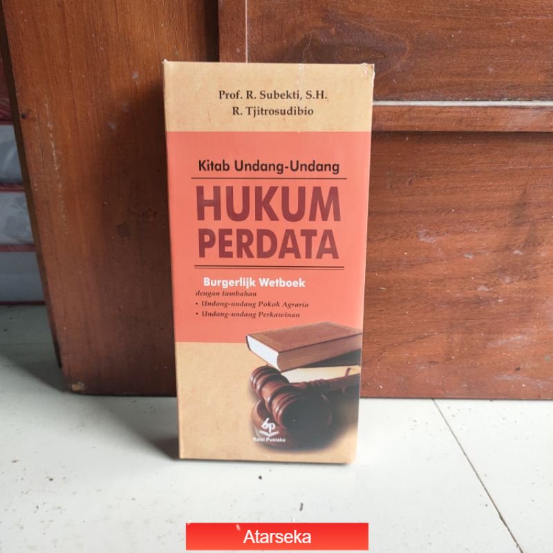 Jual Buku BW Kitab Undang Undang Hukum Perdata - Subekti Atarseka ...