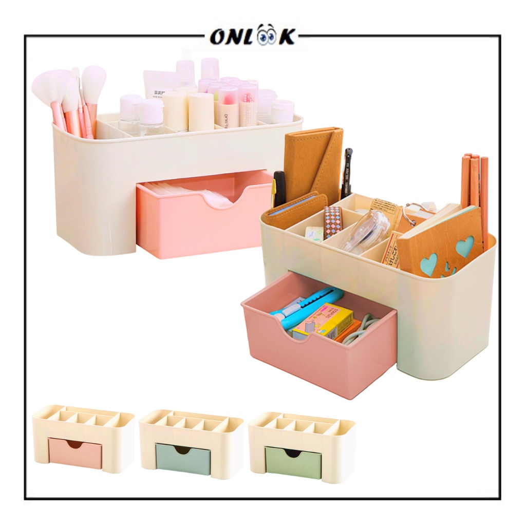 Jual OL Storage Box With Drawer/Wadah Kotak Tempat Simpan Perhiasan ...