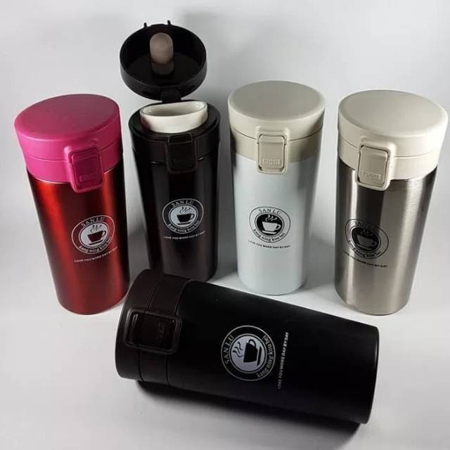 Jual Termos Mini Kopi Coffee Tahan Panas Dan Dingin 380 ML