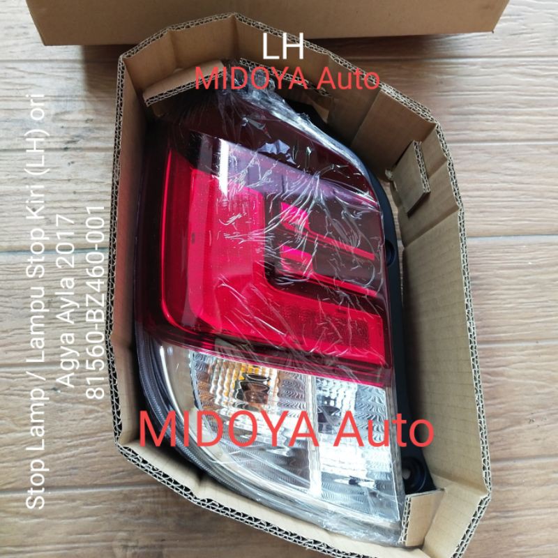 Jual Stop Lamp Lampu Stop Agya Ayla 2017 ori 1pc 81550 81560 BZ461 Shopee Indonesia