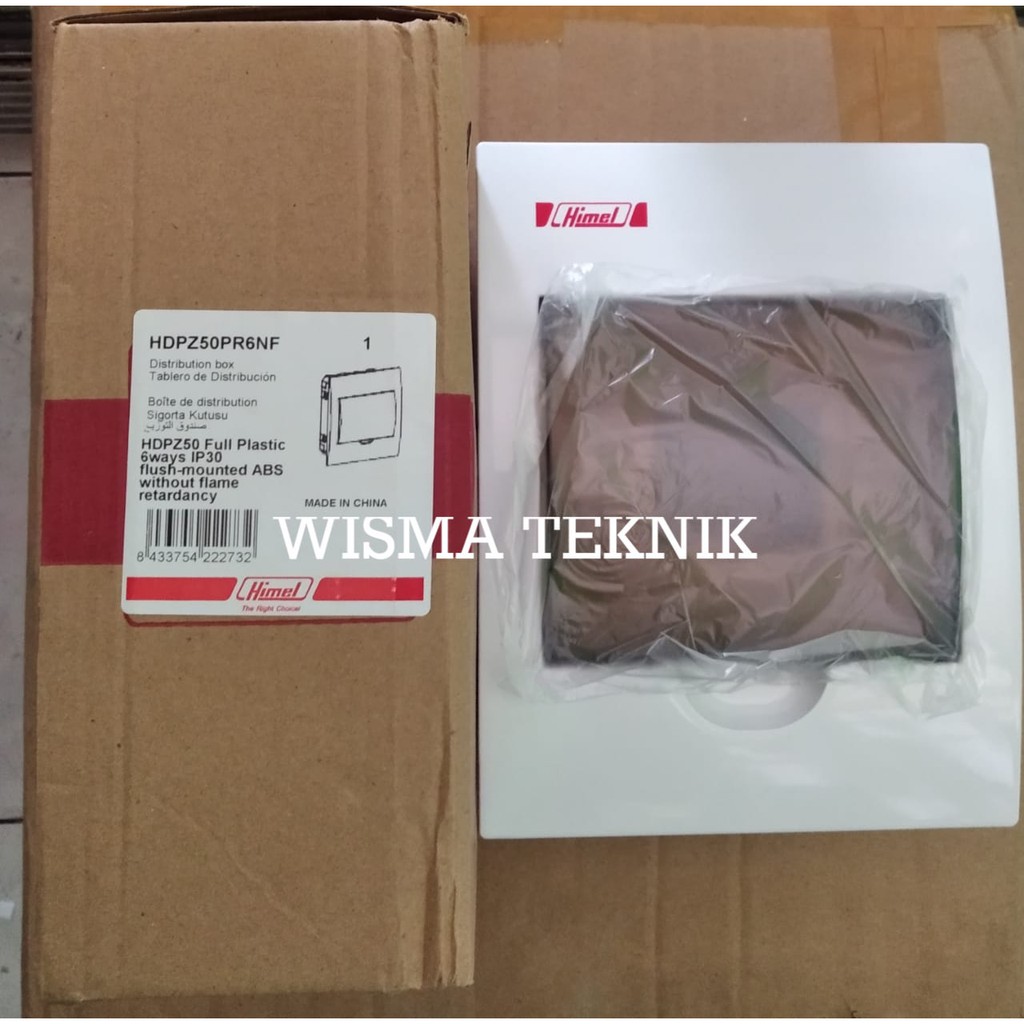 Jual MCB Box 6 Group Flush Mounted Inbow HDPZ50PR6NF Himel | Shopee ...