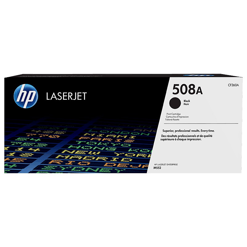 Jual Toner CF360 Black (508A) I TONER HP CF361-363 COLOUR @CYAN ...