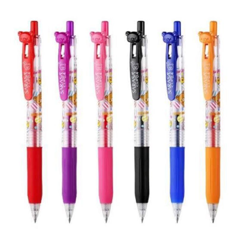 Jual PROMO Zebra Sarasa Pen From Japan Rilakkuma Shopee Indonesia