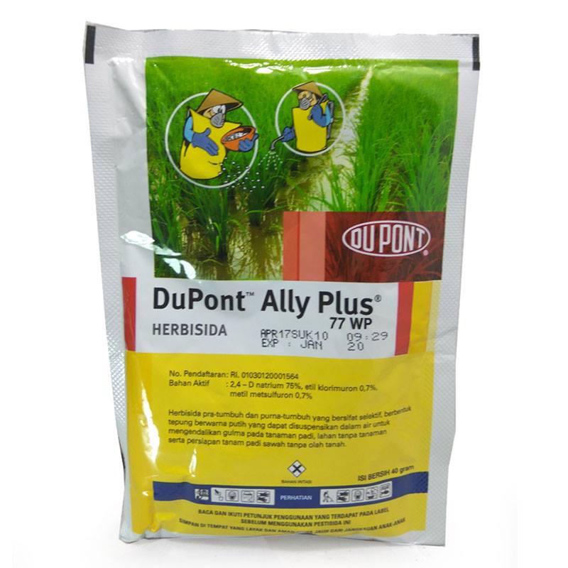 Jual Ally Plus 77WP 40gr Herbisida Obat Pembasmi Rumput Selektif Untuk ...