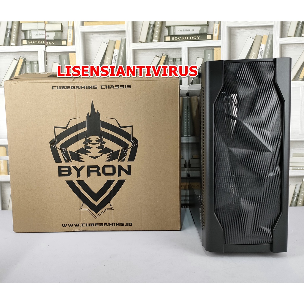 Jual Casing pc gaming CUBE GAMING BYRON Hitam CubeGaming Byron Black