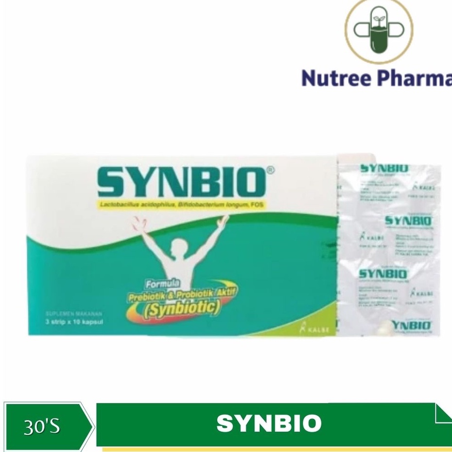 Jual Synbio Box Isi 30 Kapsul Probiotik dan Prebiotik Dewasa Memelihara ...