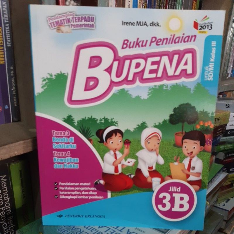 Jual BUKU PENILAYAN BUPENA JILID 3B UNTUK SD KELAS 3 | Shopee Indonesia