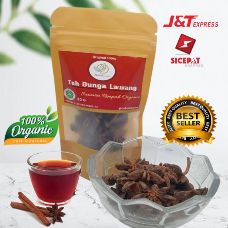 Jual Teh Bunga Lawang/Pekak Organic 20Gram | Shopee Indonesia