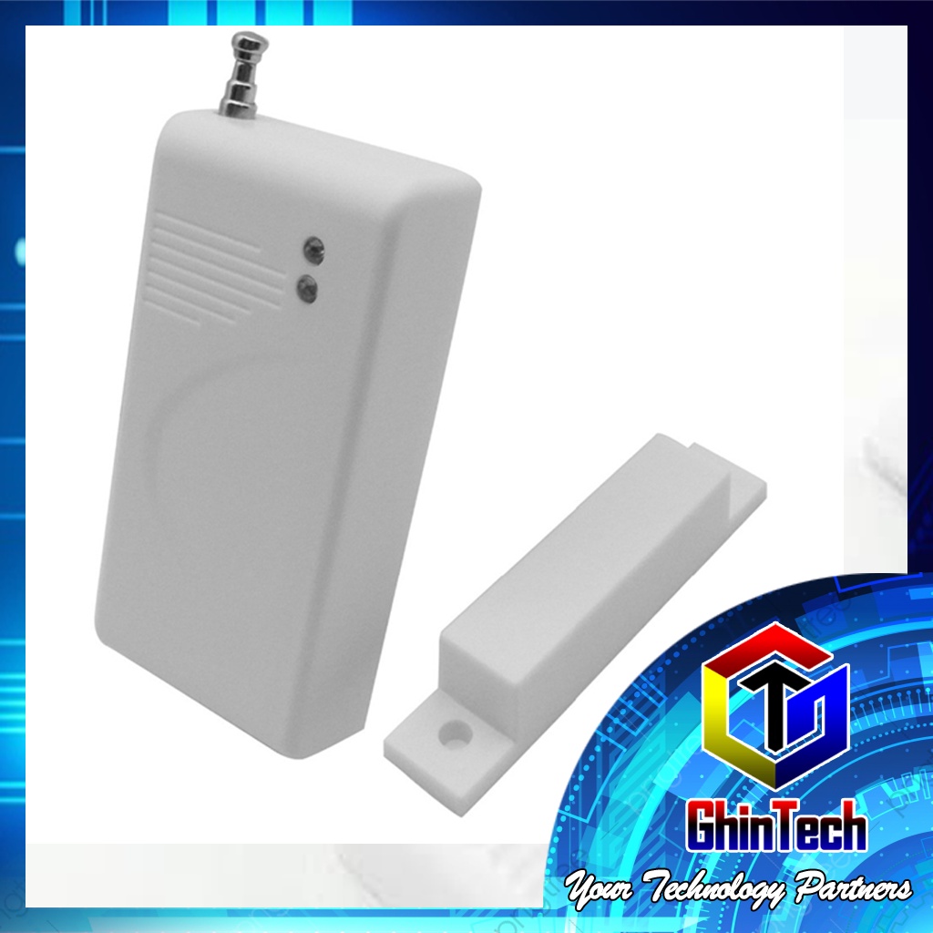 Jual Wireless Door sensor 433 MHZ jendela pintu security | Shopee Indonesia