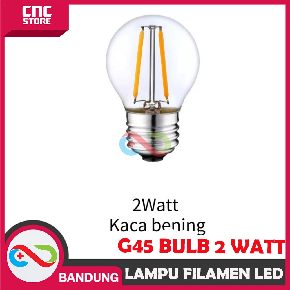 Jual LAMPU FILAMEN LED ST64 BULB 2W BOHLAM 2 W WATT PIJAR EDISON - G45 ...