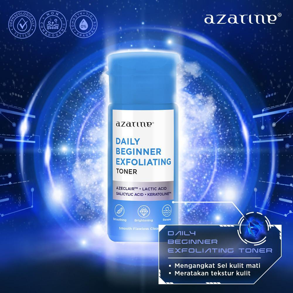 Jual AZARINE Daily Beginner Exfoliating Toner 90ml | Shopee Indonesia