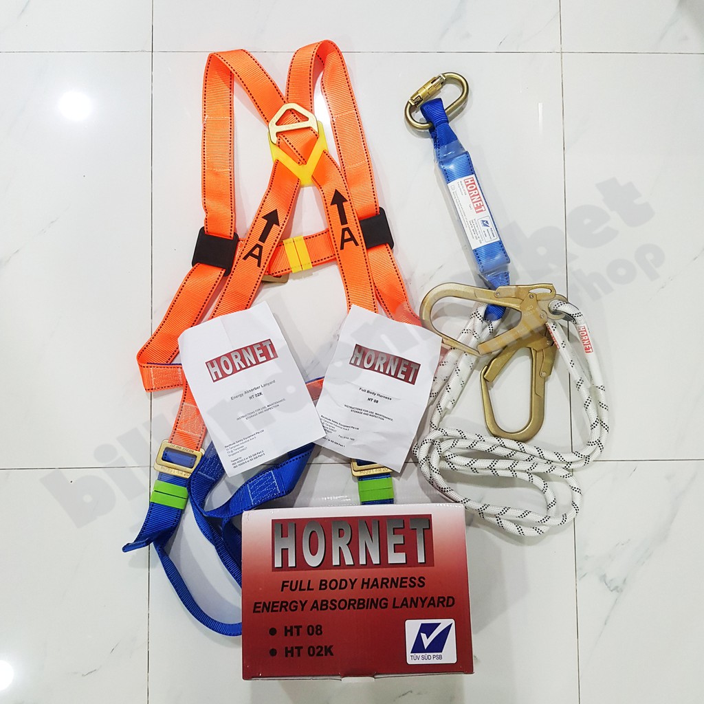 Jual Full Body Harness Energy Absorbing Lanyard SINGAPORE