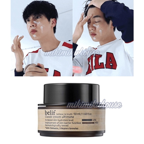 Jual BTS JIN BELIF Classic Cream Ultimate 50ml KOREA