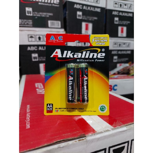 Jual RK alkaline AA / Batre abc alkaline a2 original / baterai battery ...