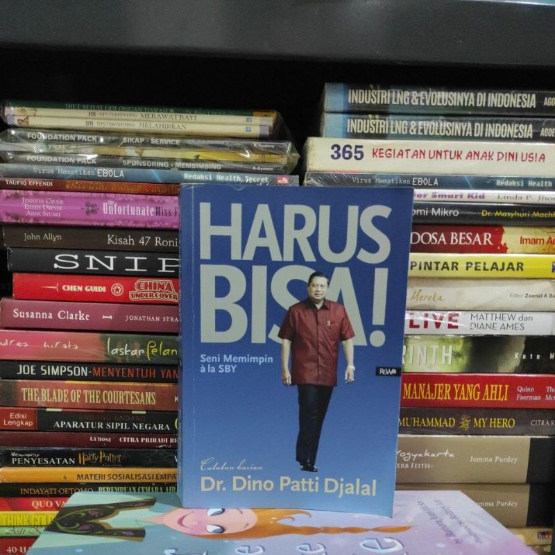 Jual BUKU ORIGINAL HARUS BISA SENI MEMIMPIN ALA SBY DR. DINO PATTI ...