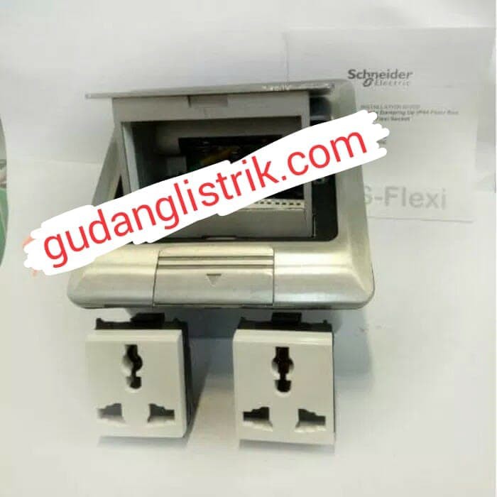 Jual Stop kontak Lantai E227F_ABE SCHNEIDER ELECTRIC | Shopee Indonesia