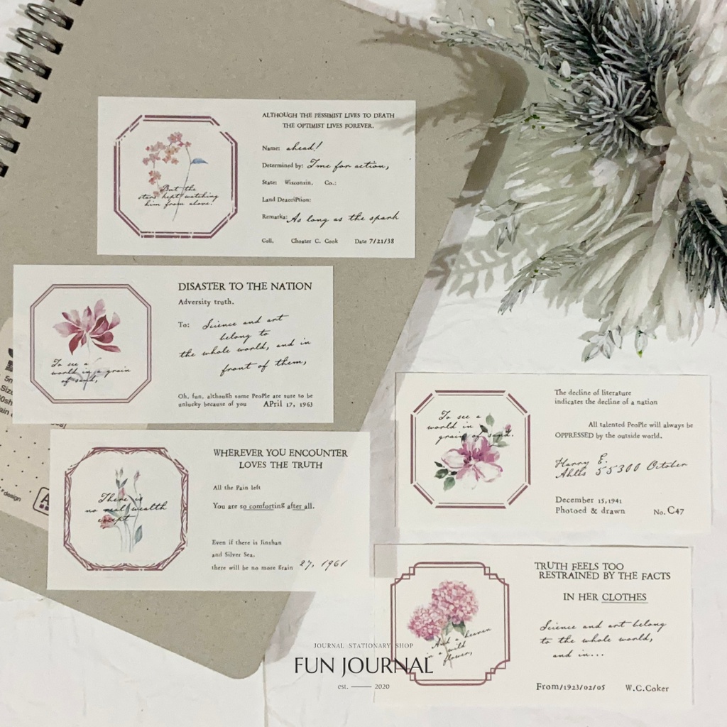 Jual PLANT RECORD NOTE PAPER WITH TWO LAYERS PACK UNTUK JURNAL JOURNAL ...