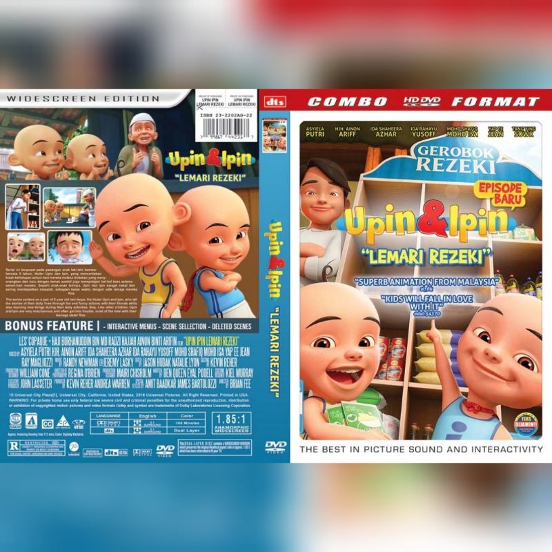 Jual Kaset Film Animasi Upin Ipin Lemari Rezeki 2022 Hd Shopee Indonesia 