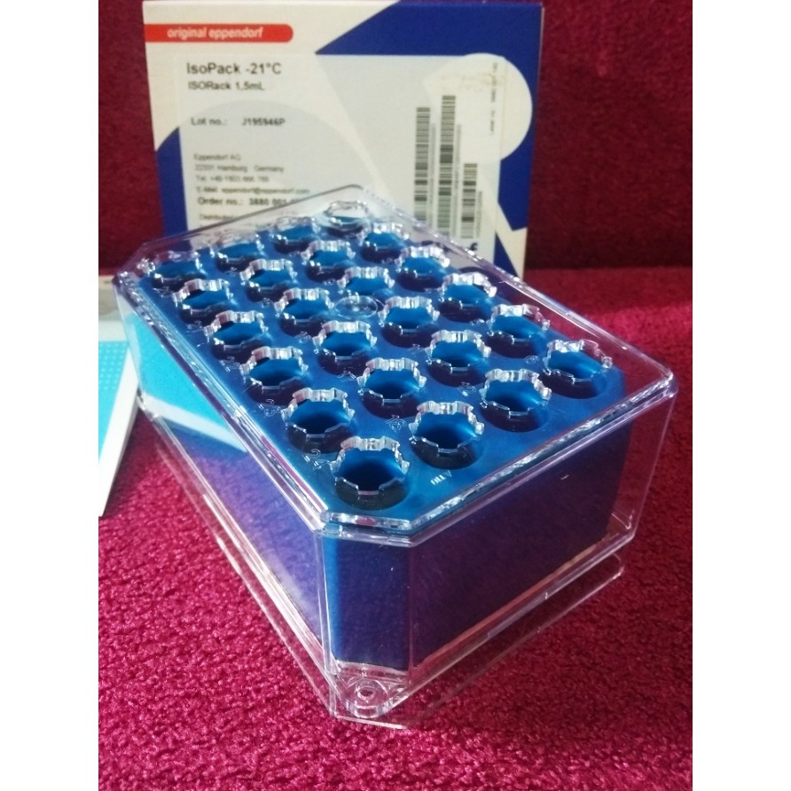 Jual Eppendorf Iso Pack and Iso Rack for 1.5 or 2.0 ml Tubes | Shopee ...