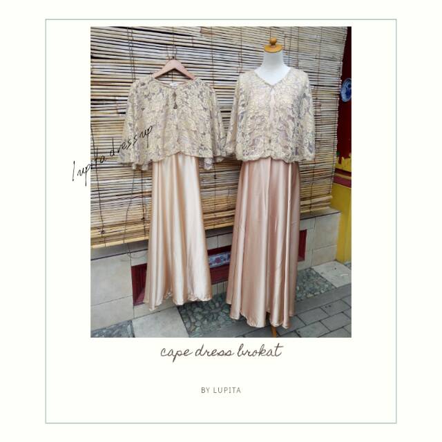 Cape 2025 dress brokat