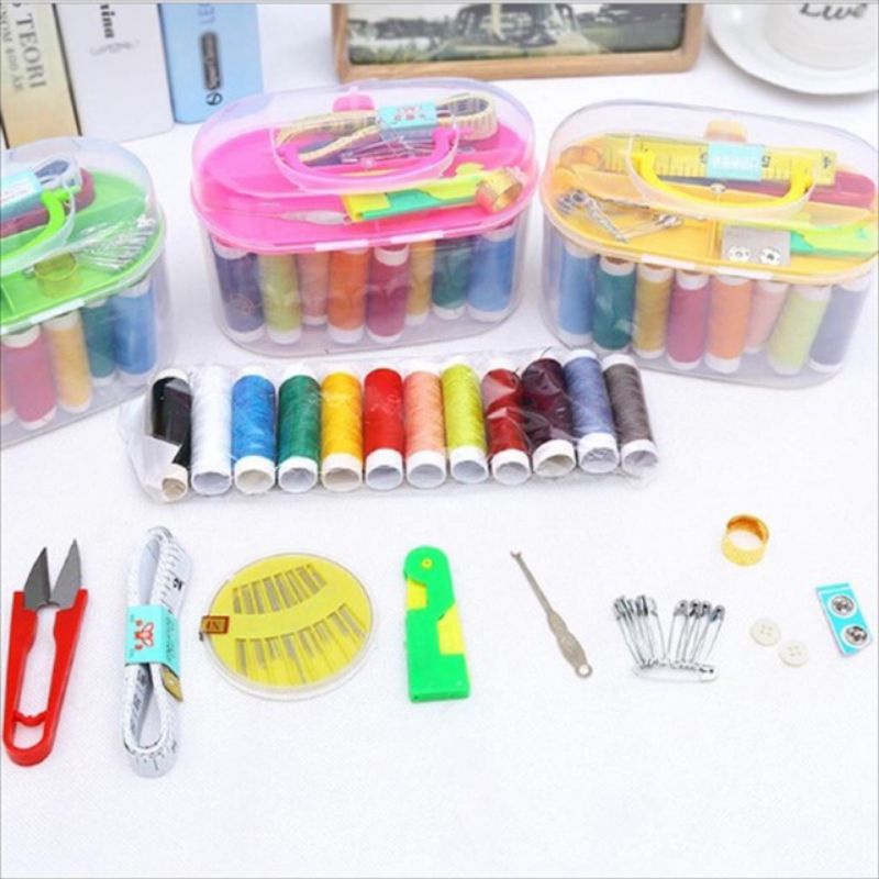 Jual Peralatan Jahit Tangan 1 Set Lengkap Alat Jahit Sewing kit