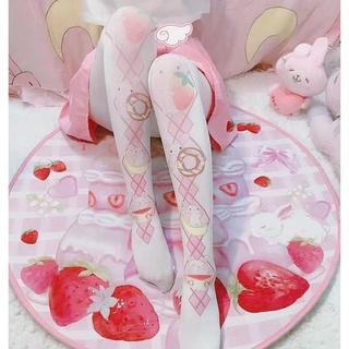 Jual Japanese Mori Female Lolita Lolita Socks Cute Soft Girl Was Thin Over The Knee Stockings