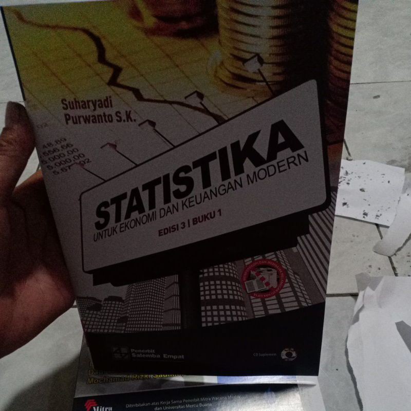 Jual Statistika Untuk Ekonomi Dan Keuangan Modern Edisi 3 Buku 1 ...