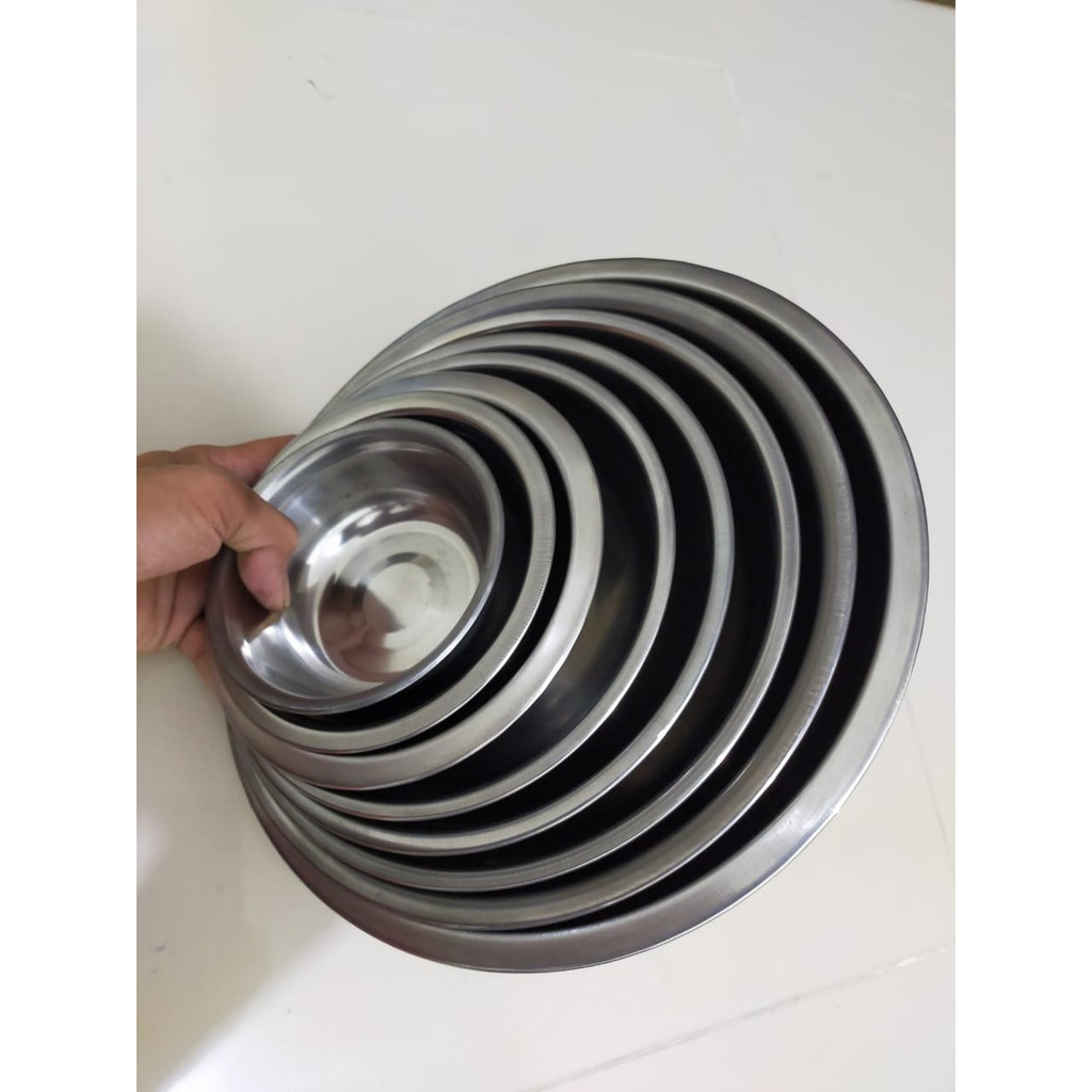 Jual promo!!baskom harga satuan(8pilihan ukuran 14-28cm | Shopee Indonesia