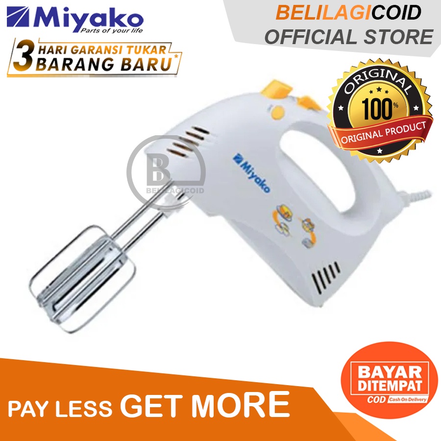 Jual [COD] Miyako Hand Mixer HM620 / MIXER Miyako ORIGINAL HM620