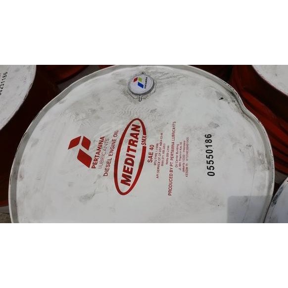 Jual Pertamina Meditran Smx 40 Marine Diesel Engine Oil Drum 209Ltr