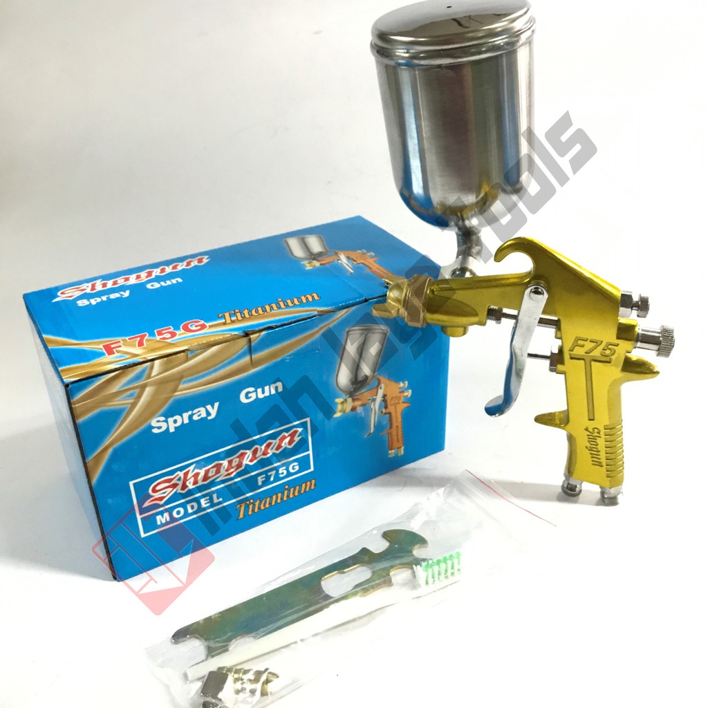 Jual SHOGUN Spray Gun F75 Tabung Atas - Spraygun F75G | Shopee Indonesia