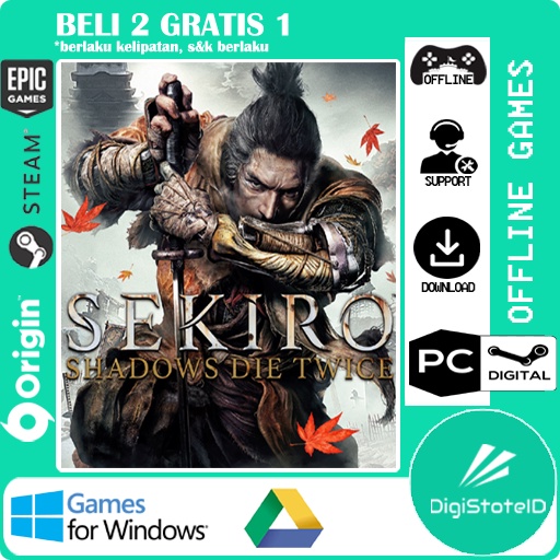 Jual Sekiro Shadows Die Twice - Game PC | Shopee Indonesia