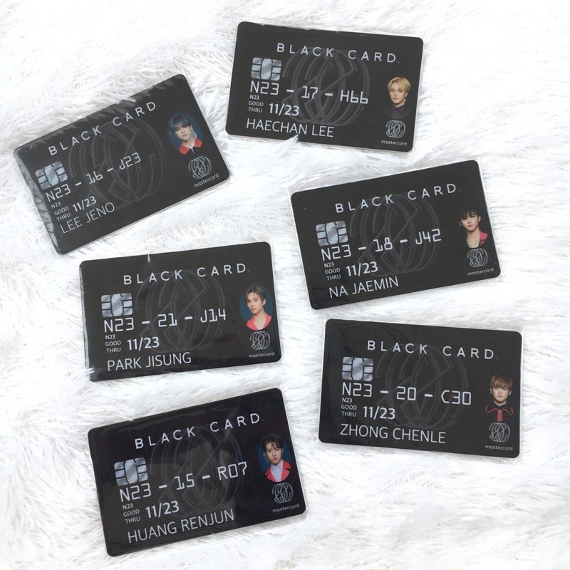 Jual NCT BLACK CARD PREMIUM CARD Shopee Indonesia
