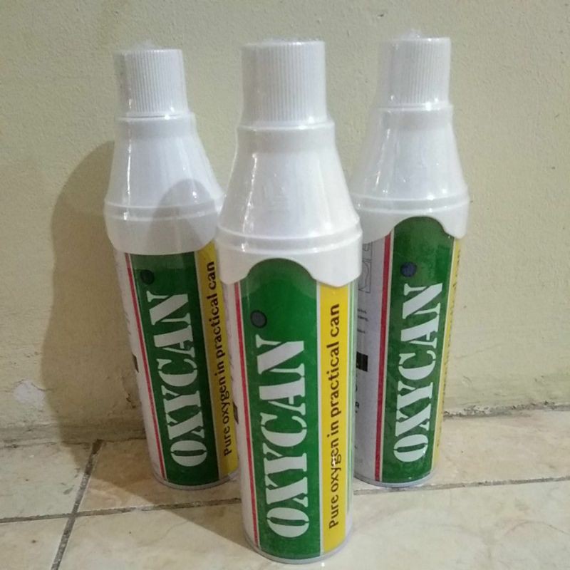 Jual Oxycan 500cc Oksigen Portable Kaleng | Shopee Indonesia