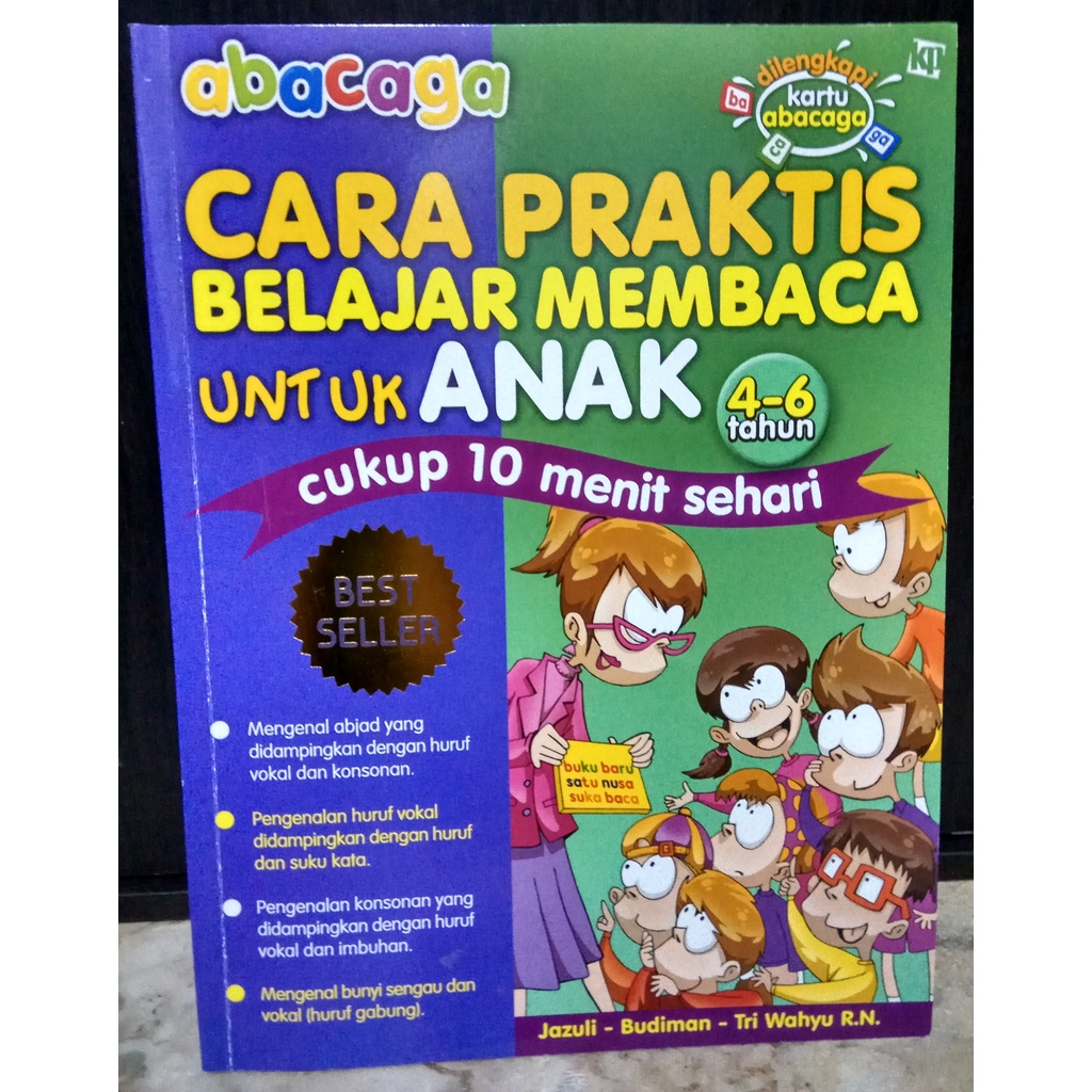 Jual Buku Cara Praktis Belajar Membaca Untuk Anak Umur 4 Sampai 6 Tahun ...