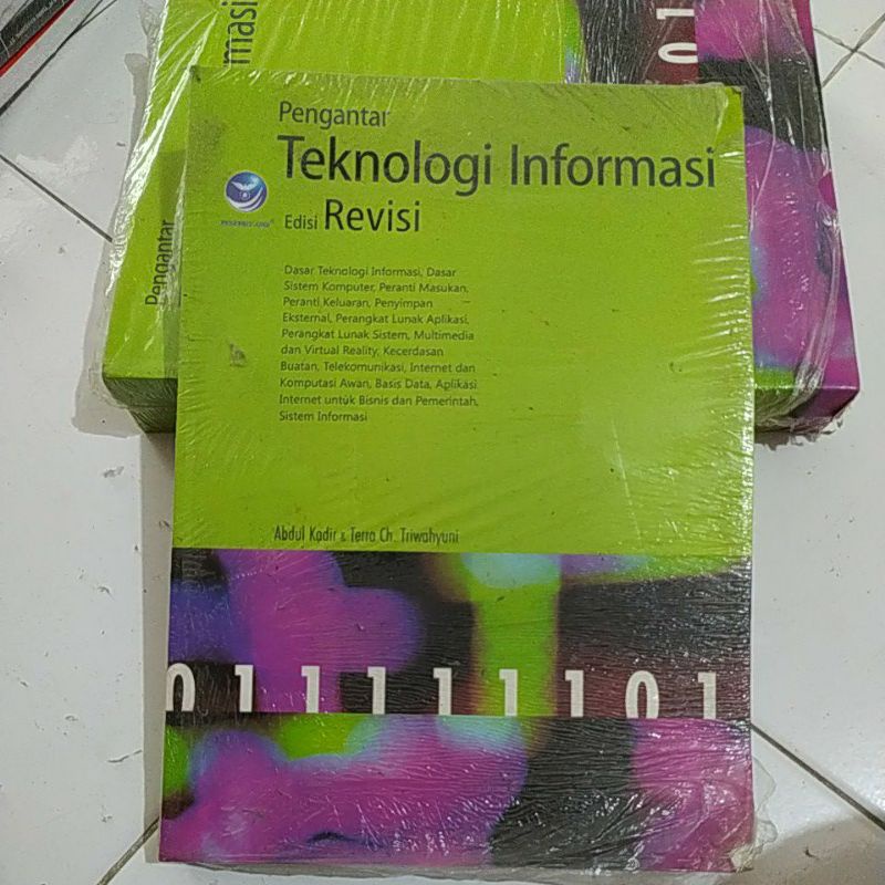 Jual Buku Asli: Pengantar Teknologi Informasi Edisi Revisi | Shopee ...