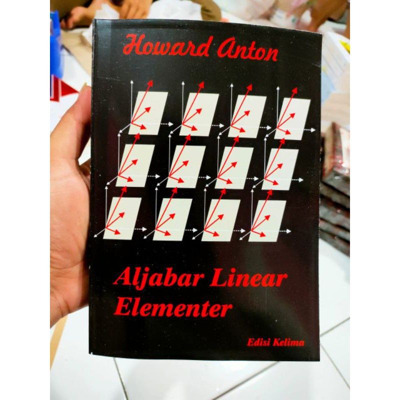 Jual Aljabar Linear Elementer Edisi Ke Howard Anton Shopee Indonesia