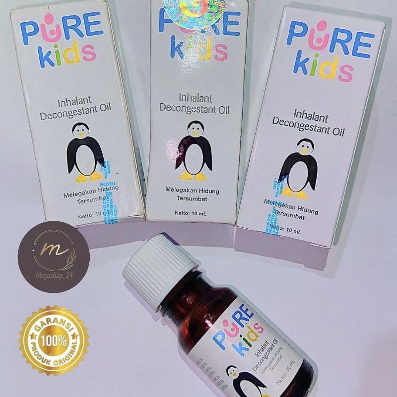 Jual Pure Kids Inhalant Decongestant Oil 10 ml | Melegakan Hidung ...