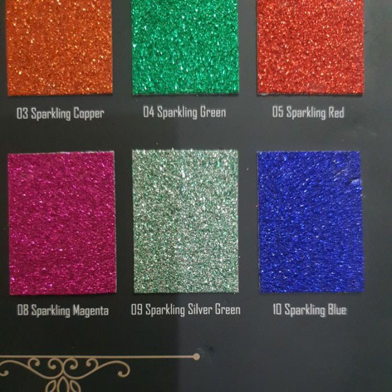 Jual CAT GLITER METALIK METALIQUA PERNIK GLITTER SPARKLING KAYU BESI