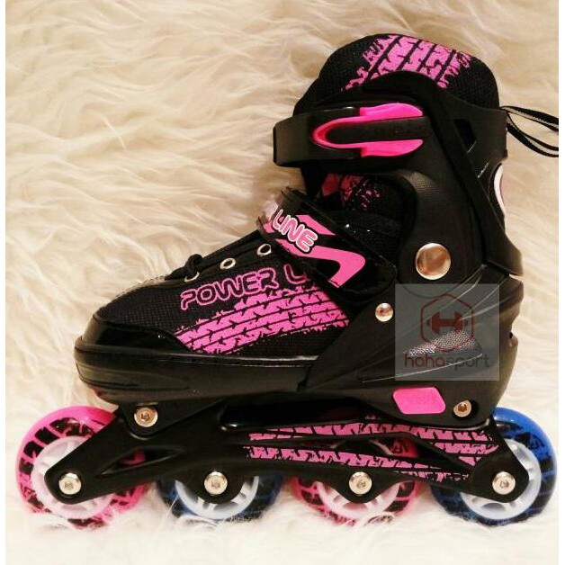 Jual Monggo] Sepatu Roda Anak Murah Power Line 5800 | Shopee Indonesia