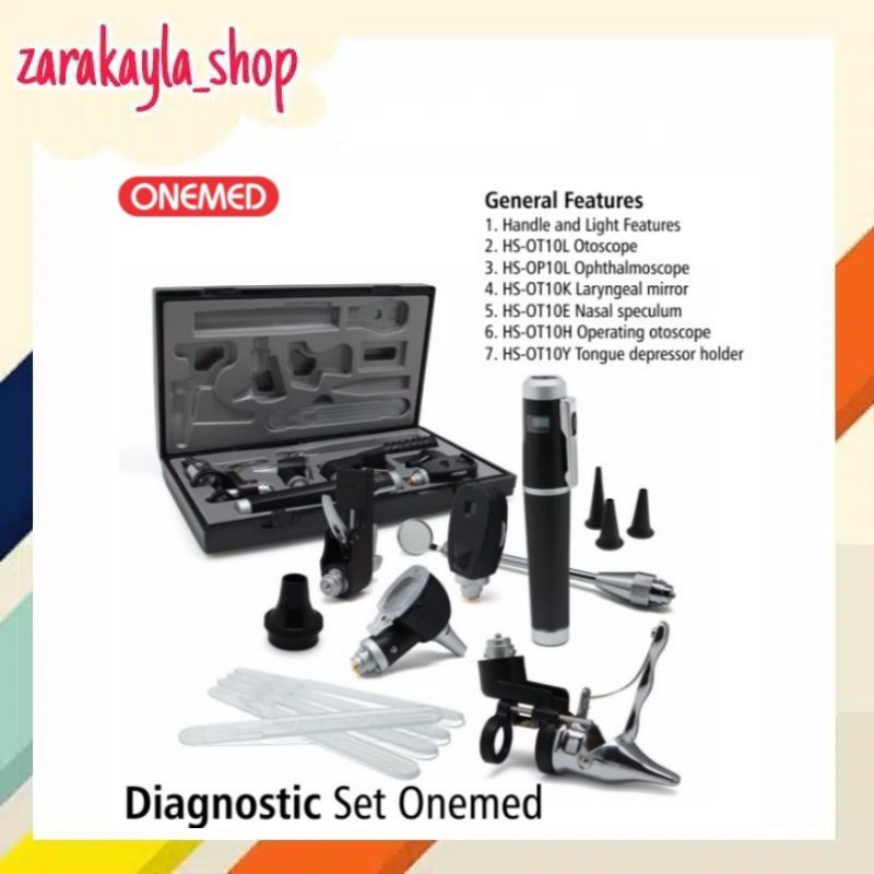 Jual Diagnostic Set Onemed Alat Diagnosa Perlengkapan Diagnosa Shopee