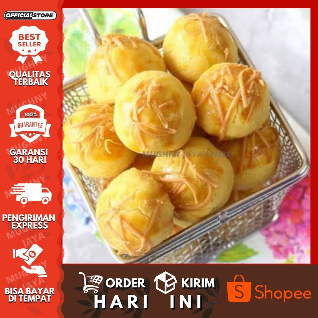 Jual Kue Kering Nastar Nanas Wisman Isi 250 Gram 14 Kg Toping Keju Homemade Termurah Kue 0433