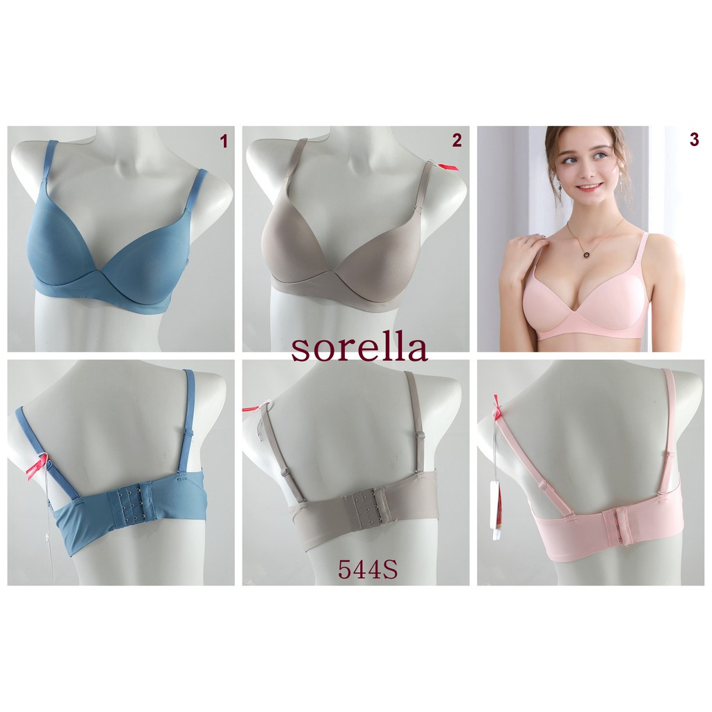 Koleksi sekarang juga, Sorella Full Figure wireless bra. Bra tanpa kawat  dengan cakupan full coverage ini sangat pas untuk kamu yang mencari bra  besar