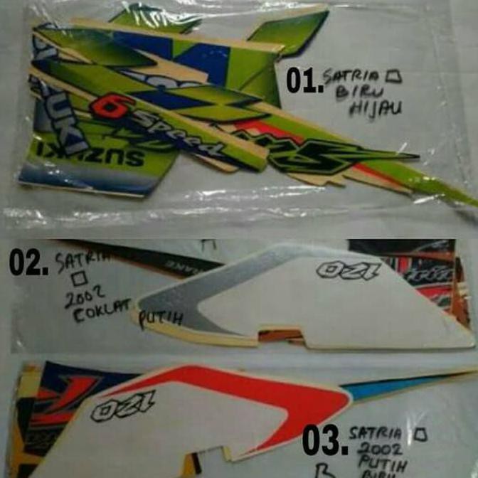 Jual Stiker - Striping Standar / Ori Satria R (Lumba) | Shopee Indonesia