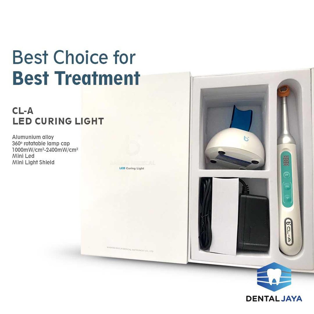 Jual Dental Jaya Lightcure Led CLA 1 Sec(detik) // LIGHTCURING Baolai ...