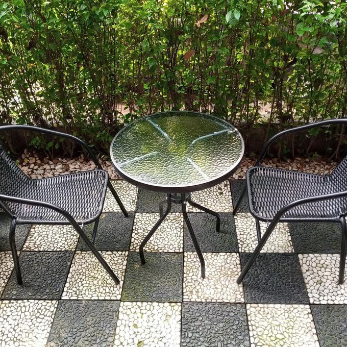 Jual Kursi Bangku Teras Taman 1 Set Outdoor - Putih Tokosarisafina15 ...