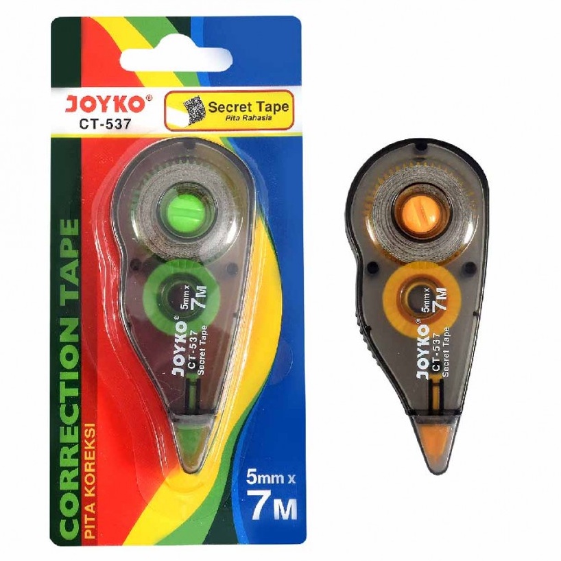 Jual CORRECTION TAPE JOYKO CT 537 PITA KOREKSI 7mx5mm TIP EX KERTAS